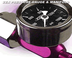 ZEX Nitrous Pressure Gauge and Manifold