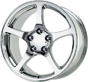 Chrome Replica Corvette C5 Y2K Wheels 17x9.5