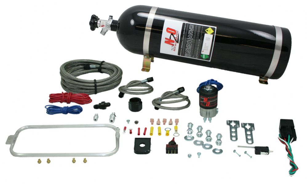 98-02 Nitrous Outlet LS1 FBody Hidden Dry Nitrous Halo System (15lb Bottle)