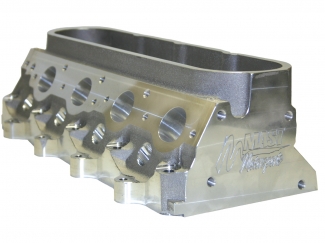 Mast Motorsports Rectangular Port LS3 12 Degree 4.125"-4.200" 6-Bolt Large Bore CNC - Bare Heads