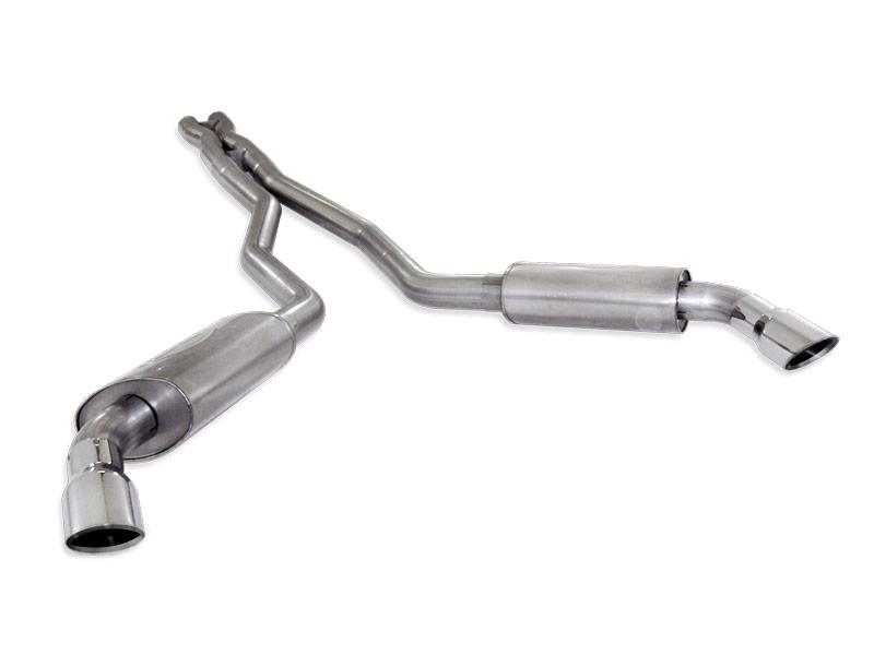 2010+ Camaro V8 Stainless Works 3" Dual Exhaust Chambered Mufflers