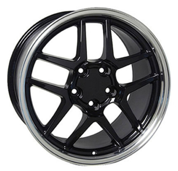 OE Wheels Corvette C5 ZO6 Replica Wheel - Black 17x9.5" (54mm Offset)