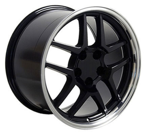 OE Wheels Corvette C5 Z06 Replica Wheel - Black 18x10.5" (56mm Offset)